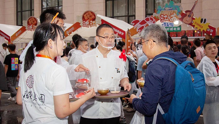 以食為媒，淮揚菜品鑒堂受邀參展“北京國際美食薈”